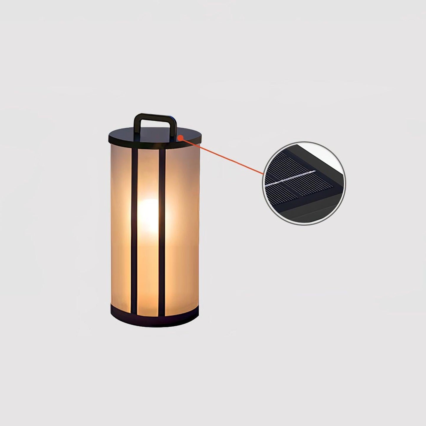 Elegant Outdoor Lantern Lights with Integrated LED | Durable Acrylic Shade for Warm Ambiance 12