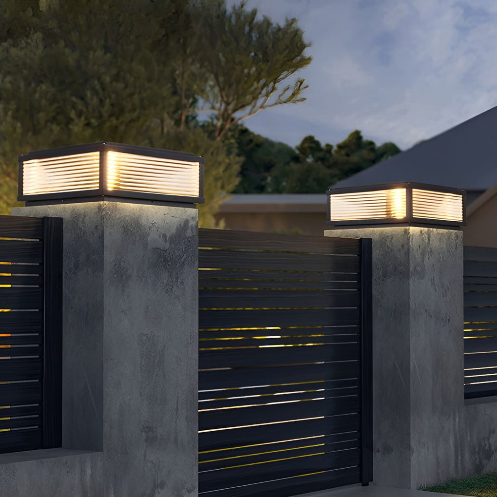 Elegant Outdoor Light | Solar Garden Lights with Modern LED Design | Energy-Saving Landscape Lighting for Ambience 1