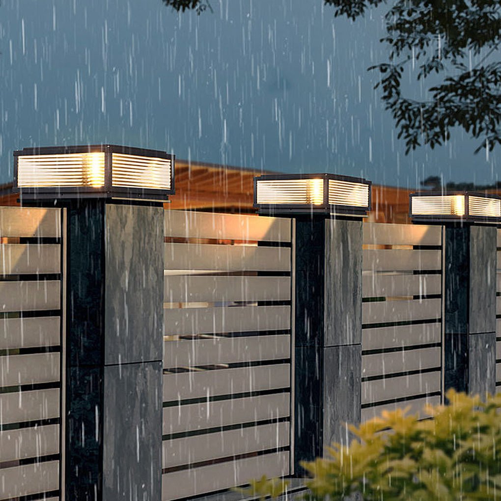 Elegant Outdoor Light | Solar Garden Lights with Modern LED Design | Energy-Saving Landscape Lighting for Ambience 3