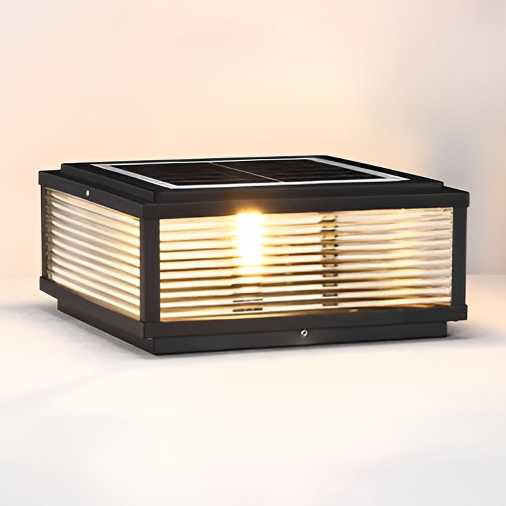 Elegant Outdoor Light | Solar Garden Lights with Modern LED Design | Energy-Saving Landscape Lighting for Ambience 5