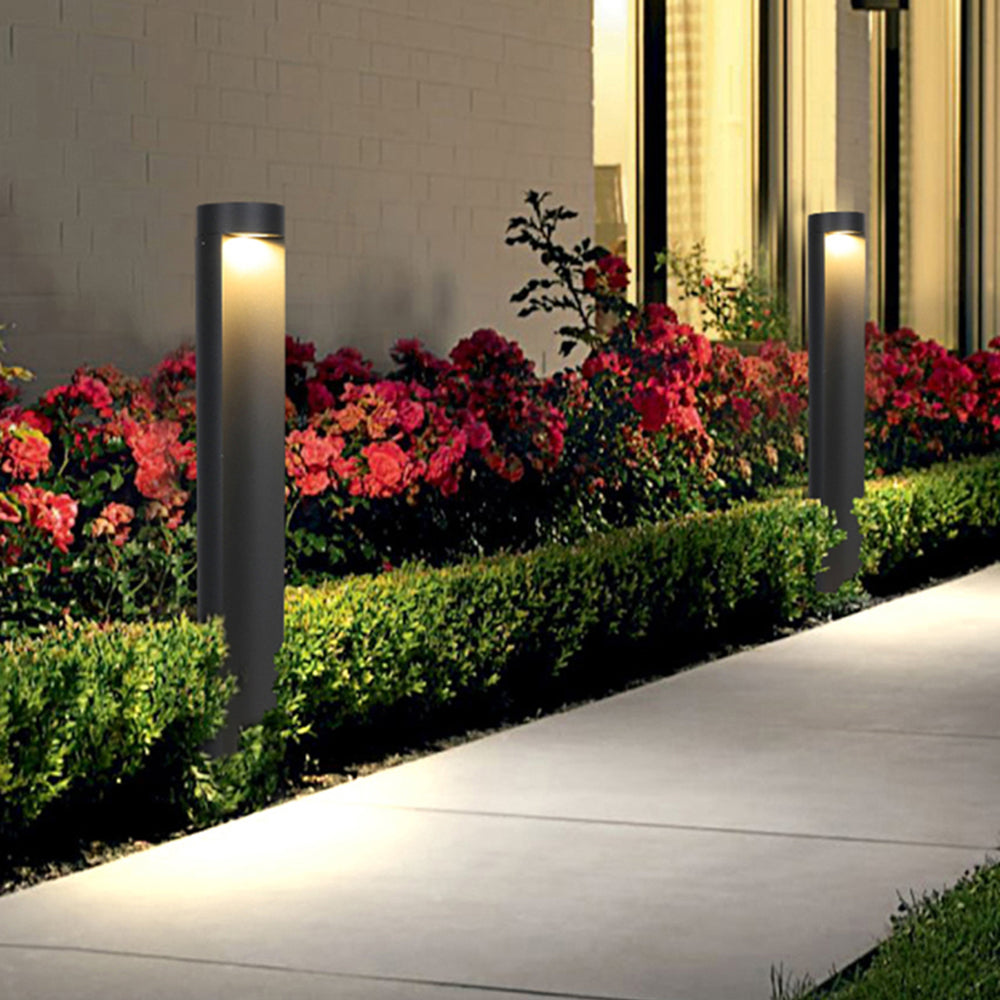 Elegant Cylindrical Outdoor Path Light