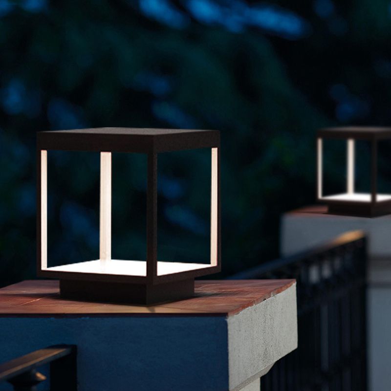 Elegant Outdoor Solar Lights | Weather-Resistant LED Garden Post for Stunning Ambiance 1