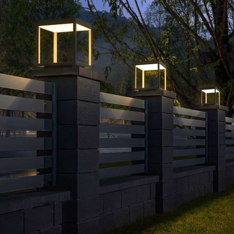 Elegant Outdoor Solar Lights | Weather-Resistant LED Garden Post for Stunning Ambiance 5