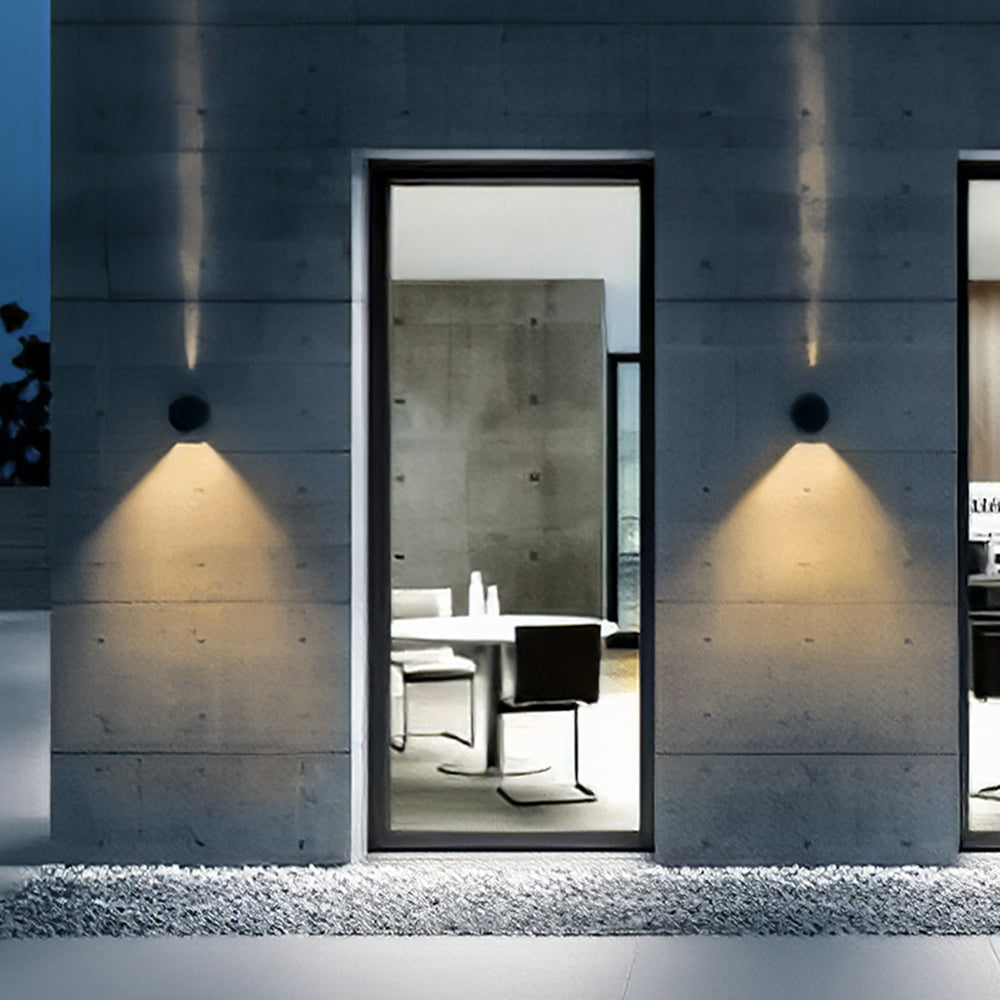 Elegant Outdoor Wall Lamp | Modern Round Glass Design with IP65 Waterproof Rating for All-Weather Durability 5