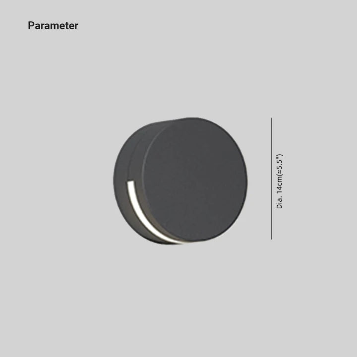 Elegant Outdoor Wall Lamp | Modern Round Glass Design with IP65 Waterproof Rating for All-Weather Durability 8