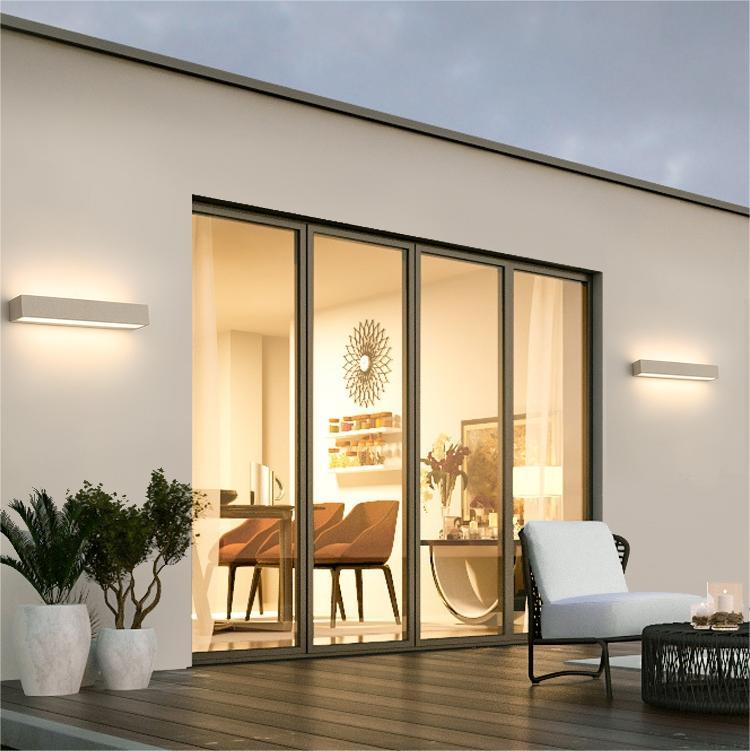 Elegant Outdoor Wall Lantern | Scandinavian Design with Durable Cement Fixture for Modern Ambience 10