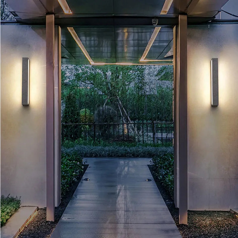 Elegant Outdoor Wall Lantern | Scandinavian Design with Durable Cement Fixture for Modern Ambience 3