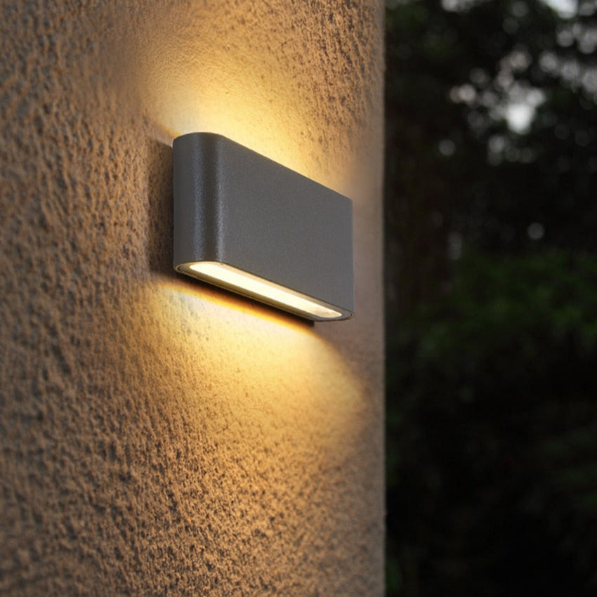 Elegant Outdoor Wall Lights | Modern LED Sconce with Weather Resistance | Stylish Illumination for Patios and Entrances 4