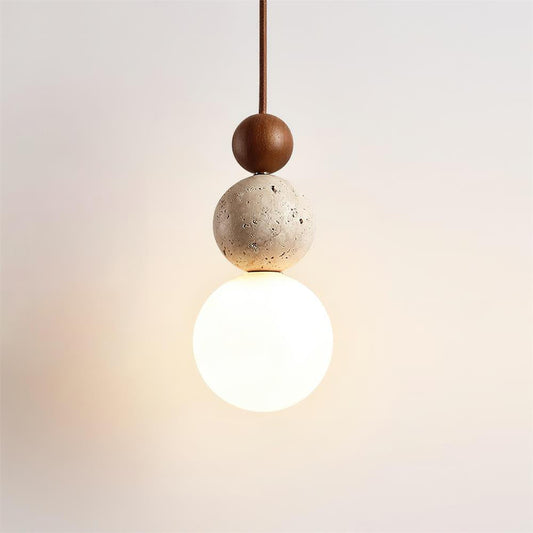 Elegant Pendant Lighting | Glass Shade with Adjustable Height | Modern Kitchen Decor for Ambiance 0