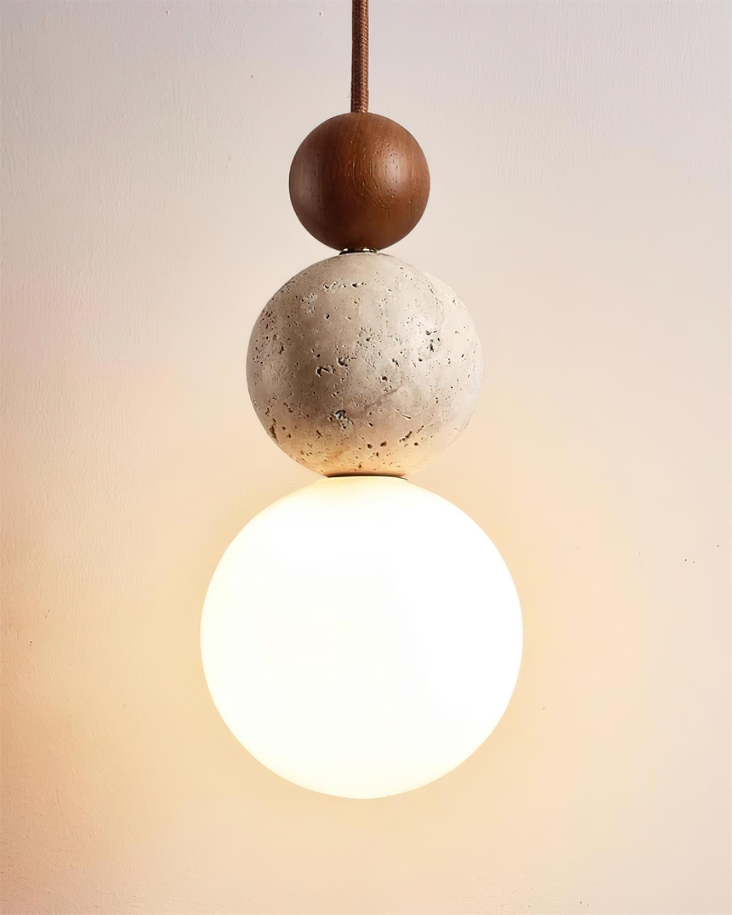 Elegant Pendant Lighting | Glass Shade with Adjustable Height | Modern Kitchen Decor for Ambiance 2