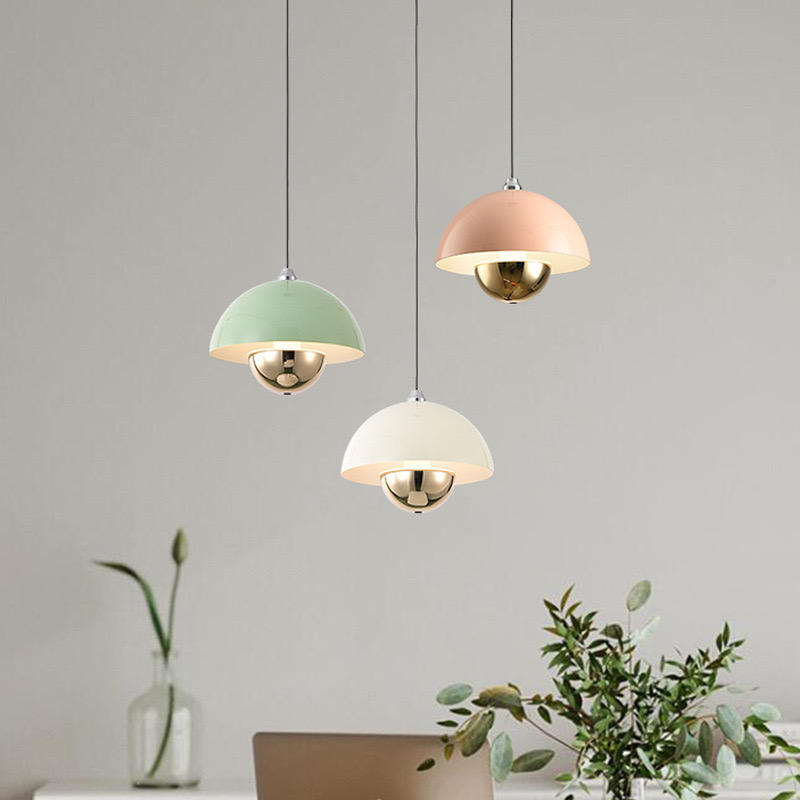 Elegant Pod Shape Pendant Light | Adjustable Height & Dimming Feature | Modern Kitchen Pendant Lighting for Versatile Spaces 1