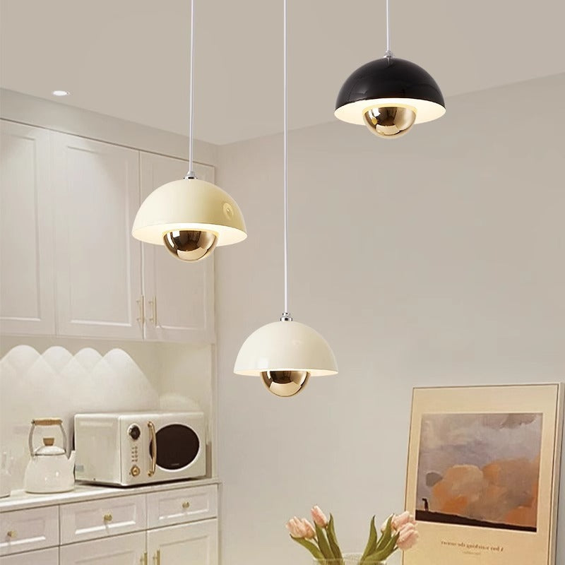 Elegant Pod Shape Pendant Light | Adjustable Height & Dimming Feature | Modern Kitchen Pendant Lighting for Versatile Spaces 2