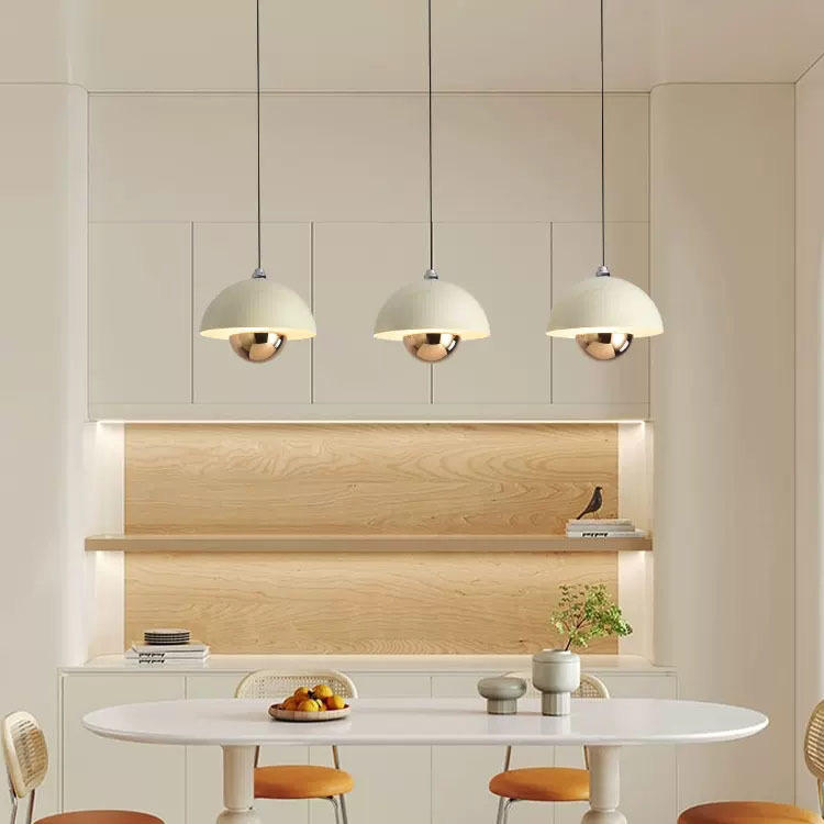 Elegant Pod Shape Pendant Light | Adjustable Height & Dimming Feature | Modern Kitchen Pendant Lighting for Versatile Spaces 4
