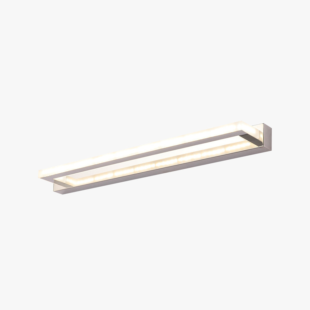 Elegant Rectangular Wall Light | Waterproof Design for Modern Bathrooms & Stylish Spaces 1