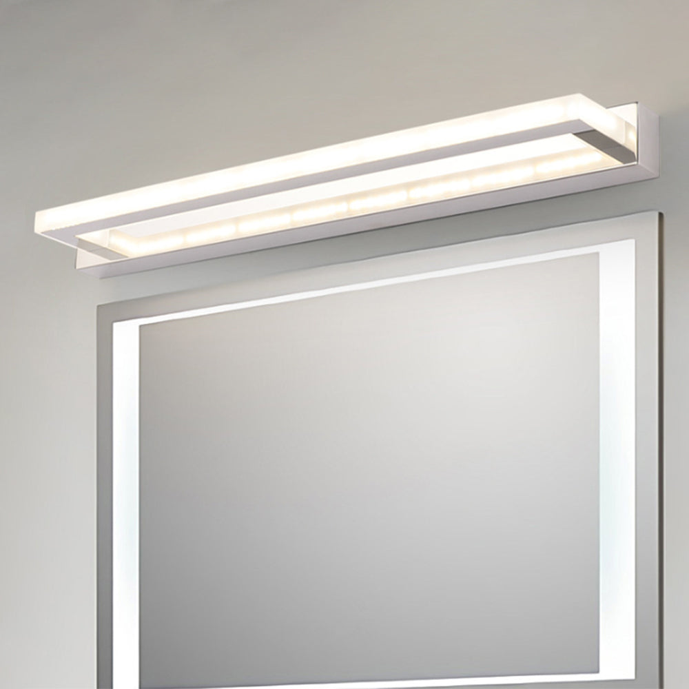 Elegant Rectangular Wall Light | Waterproof Design for Modern Bathrooms & Stylish Spaces 4