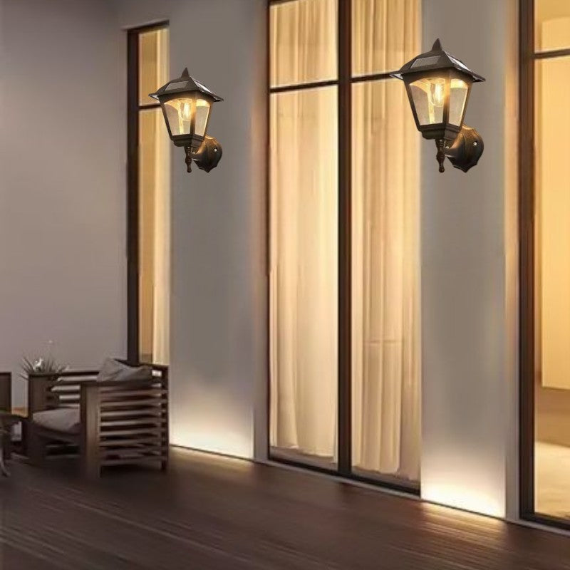 Elegant Solar Wall Lights Outdoor | Solar Powered Design with Eco-Friendly Lighting | Perfect for Outdoor Spaces 1