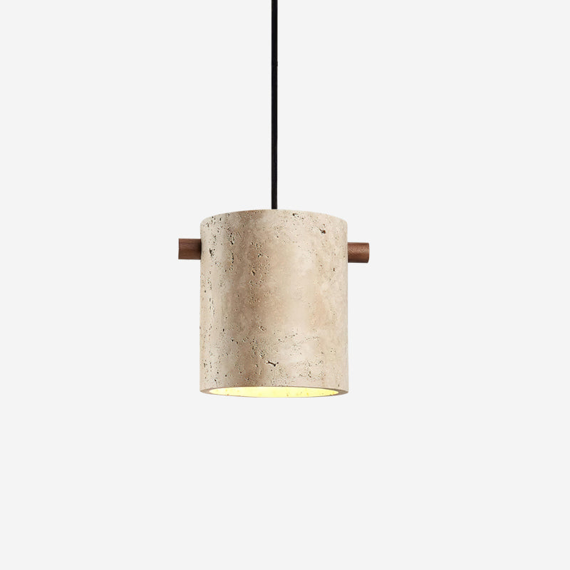 Elegant Travertine Pendant Lamp with Adjustable Height | Modern Pendant Lighting for Stylish Home Décor 1