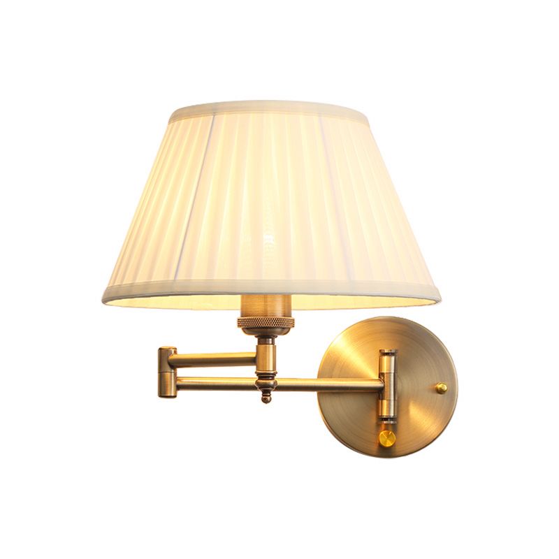 Elegant Vintage Wall Lamp with Adjustable Shade | Cozy Wall Lights for Bedrooms and Living Rooms 2