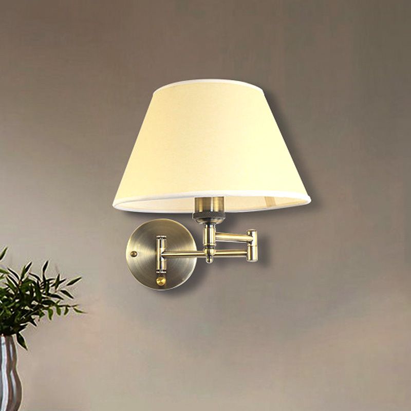 Elegant Vintage Wall Lamp with Adjustable Shade | Cozy Wall Lights for Bedrooms and Living Rooms 3