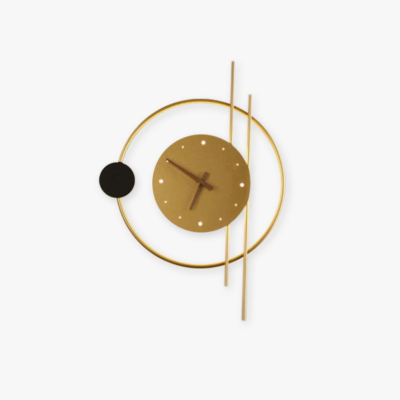 Elegant Wall Lamp | Stylish Wall Sconce Lighting with Black & Gold Finish | Cozy Atmosphere for Dining Room and Study 1