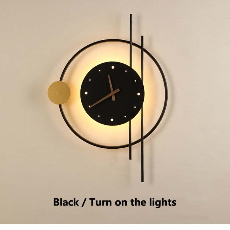 Elegant Wall Lamp | Stylish Wall Sconce Lighting with Black & Gold Finish | Cozy Atmosphere for Dining Room and Study 7
