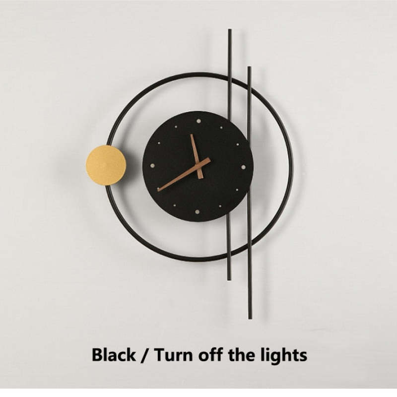 Elegant Wall Lamp | Stylish Wall Sconce Lighting with Black & Gold Finish | Cozy Atmosphere for Dining Room and Study 8
