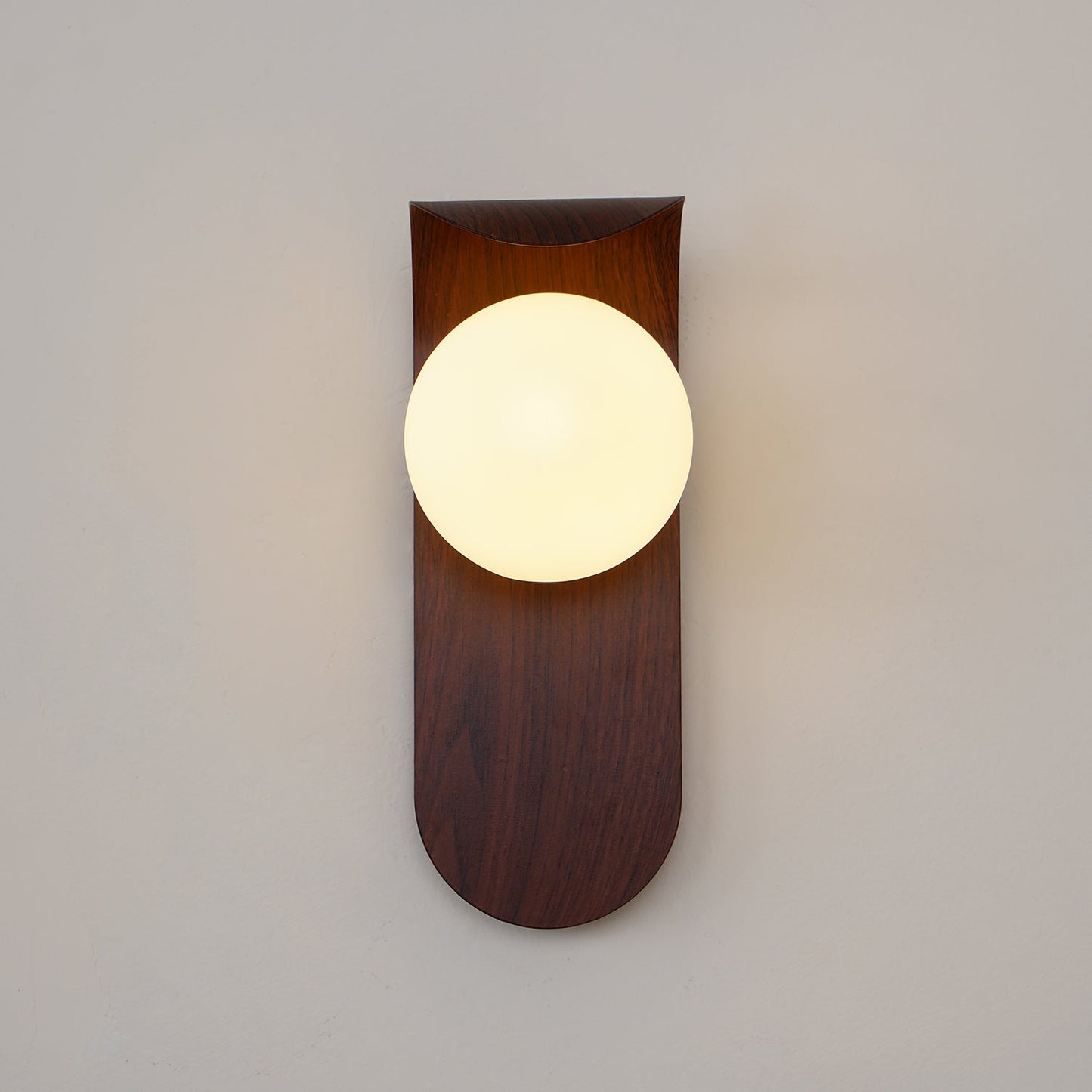 Elegant Wall Lamp with Wood Finish & LED Bulb | Stylish Wall Sconce Lighting for Living Spaces 7
