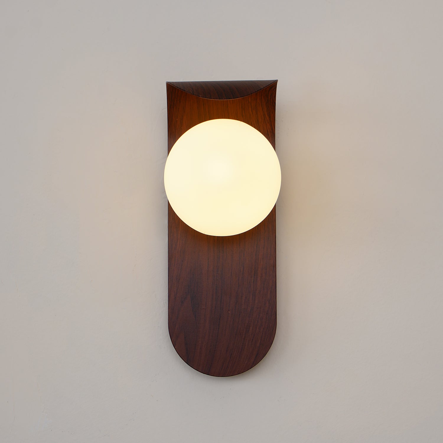 Elegant Wall Lamp with Wood Finish & LED Bulb | Stylish Wall Sconce Lighting for Living Spaces 7