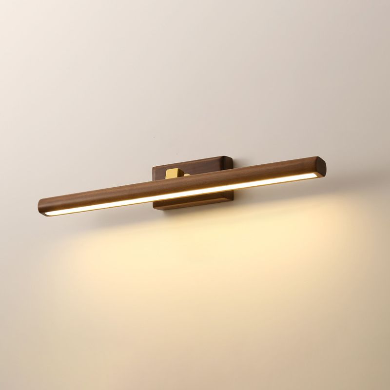 Elegant Wood Wall Lamp with Natural Light LED Bulb | Stylish Sconce Light for Modern Living Spaces 4