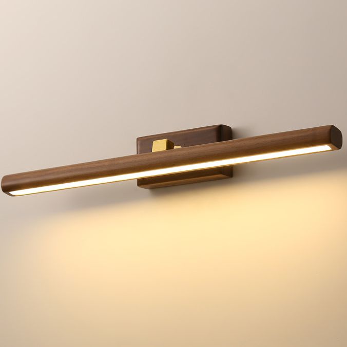 Elegant Wood Wall Lamp with Natural Light LED Bulb | Stylish Sconce Light for Modern Living Spaces 5