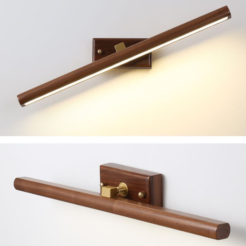 Elegant Wood Wall Lamp with Natural Light LED Bulb | Stylish Sconce Light for Modern Living Spaces 7