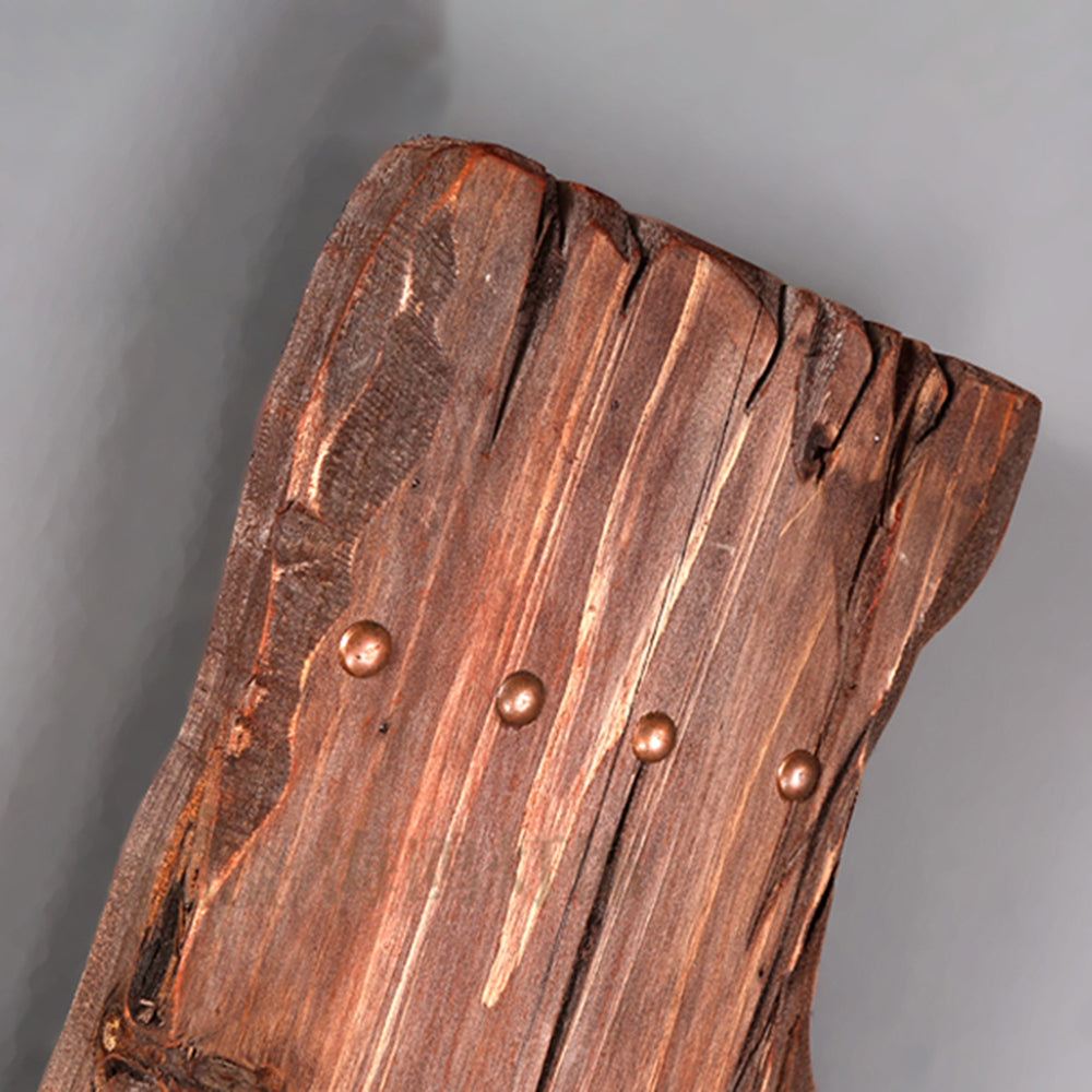 Epoch | Vintage Wall Lamp with Pine Wood & Metal Design | Elegant Wall Lights Indoor for Living Room and Bedroom 6