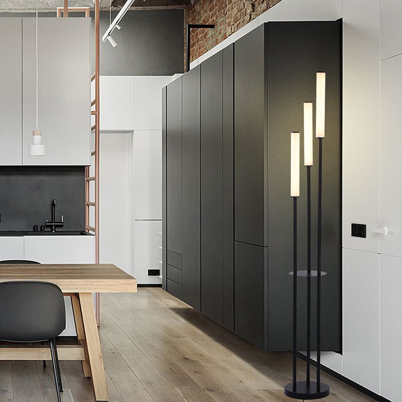 Eryn Three-Head Dimmable Floor Lamp