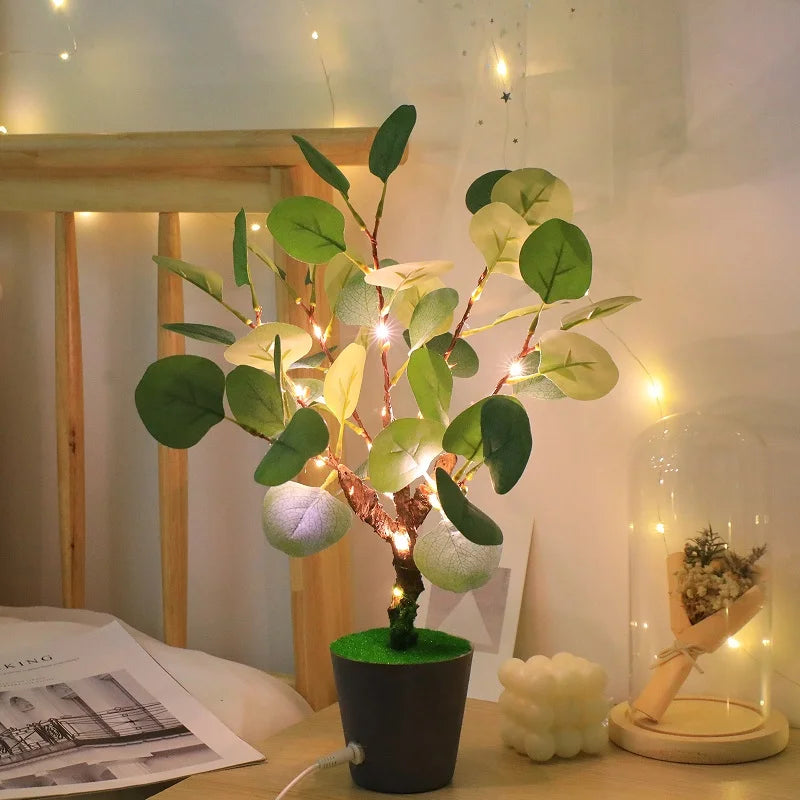 Festive Elegance | Christmas Branch LED Night Light with USB Power | Charming Decor for Cozy Ambiance 1