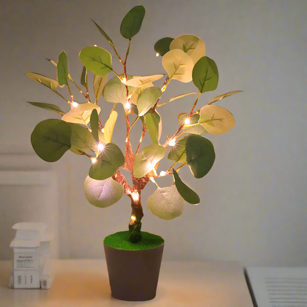 Festive Elegance | Christmas Branch LED Night Light with USB Power | Charming Decor for Cozy Ambiance 3