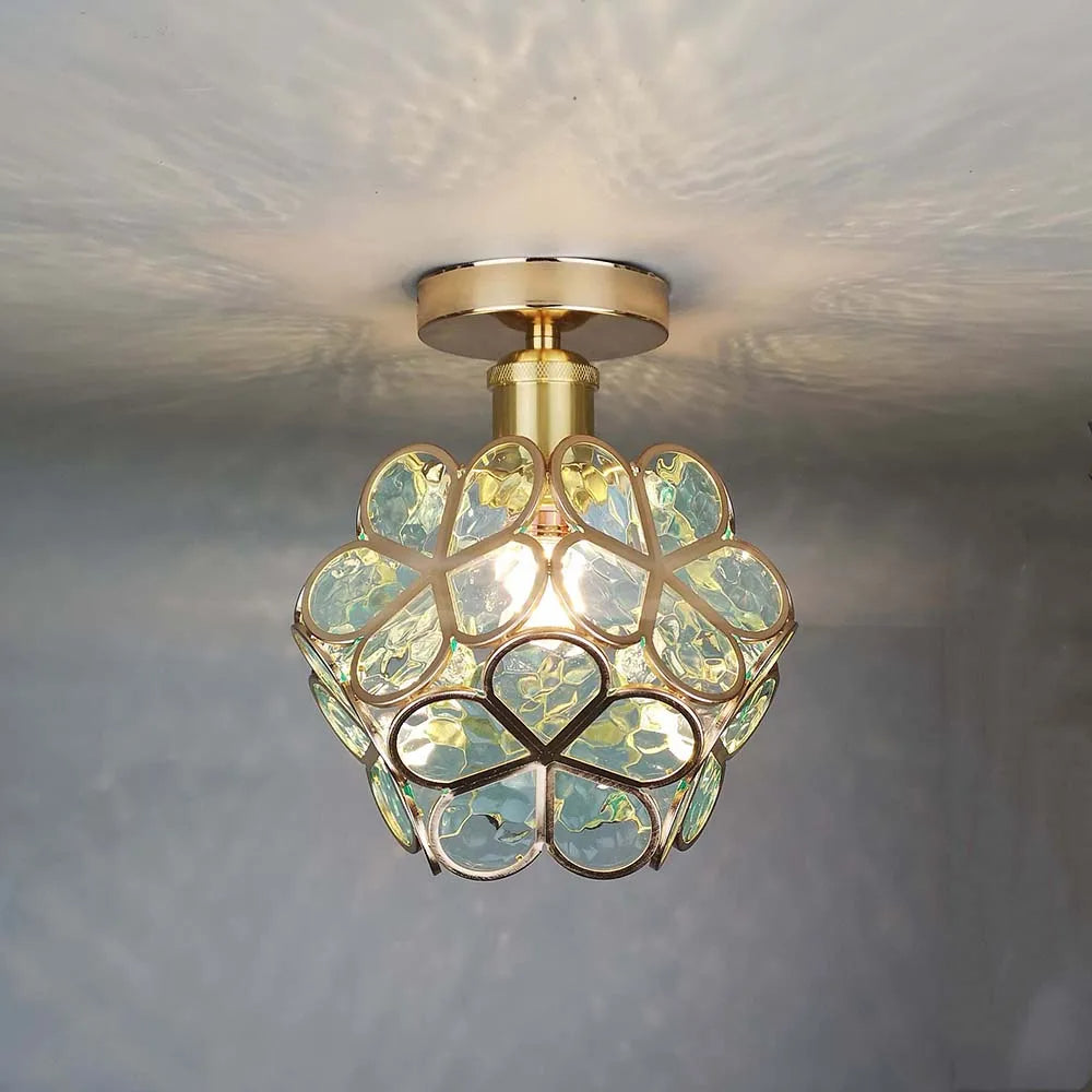 FloraGlow | Whimsical Elegant Flush Mount Ceiling Light Fixture 1
