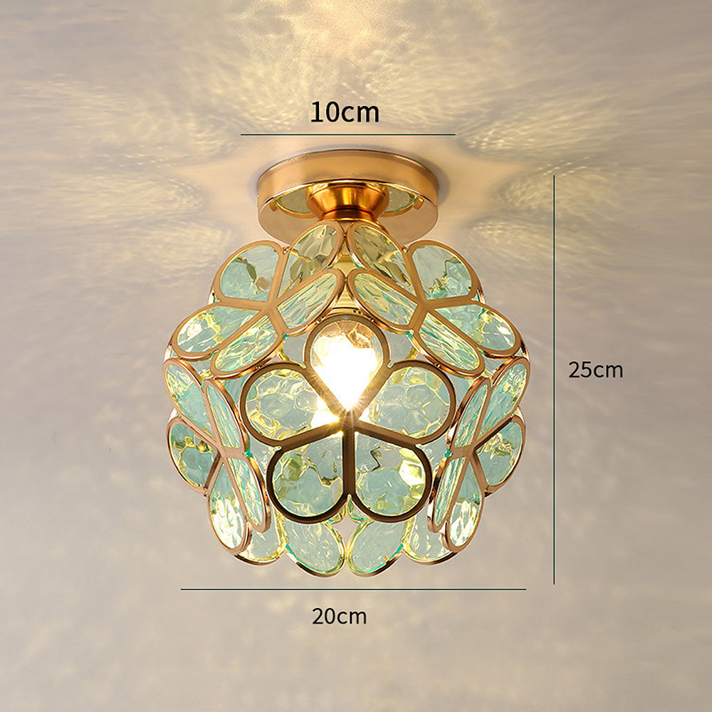 FloraGlow | Whimsical Elegant Flush Mount Ceiling Light Fixture 5