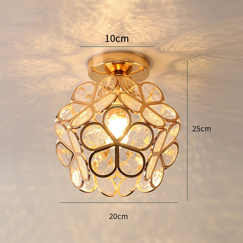 FloraGlow | Whimsical Elegant Flush Mount Ceiling Light Fixture 8