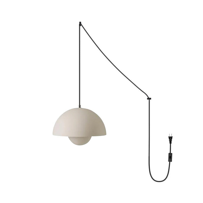 Flowerpot Pendant Lamp - Matte Beige