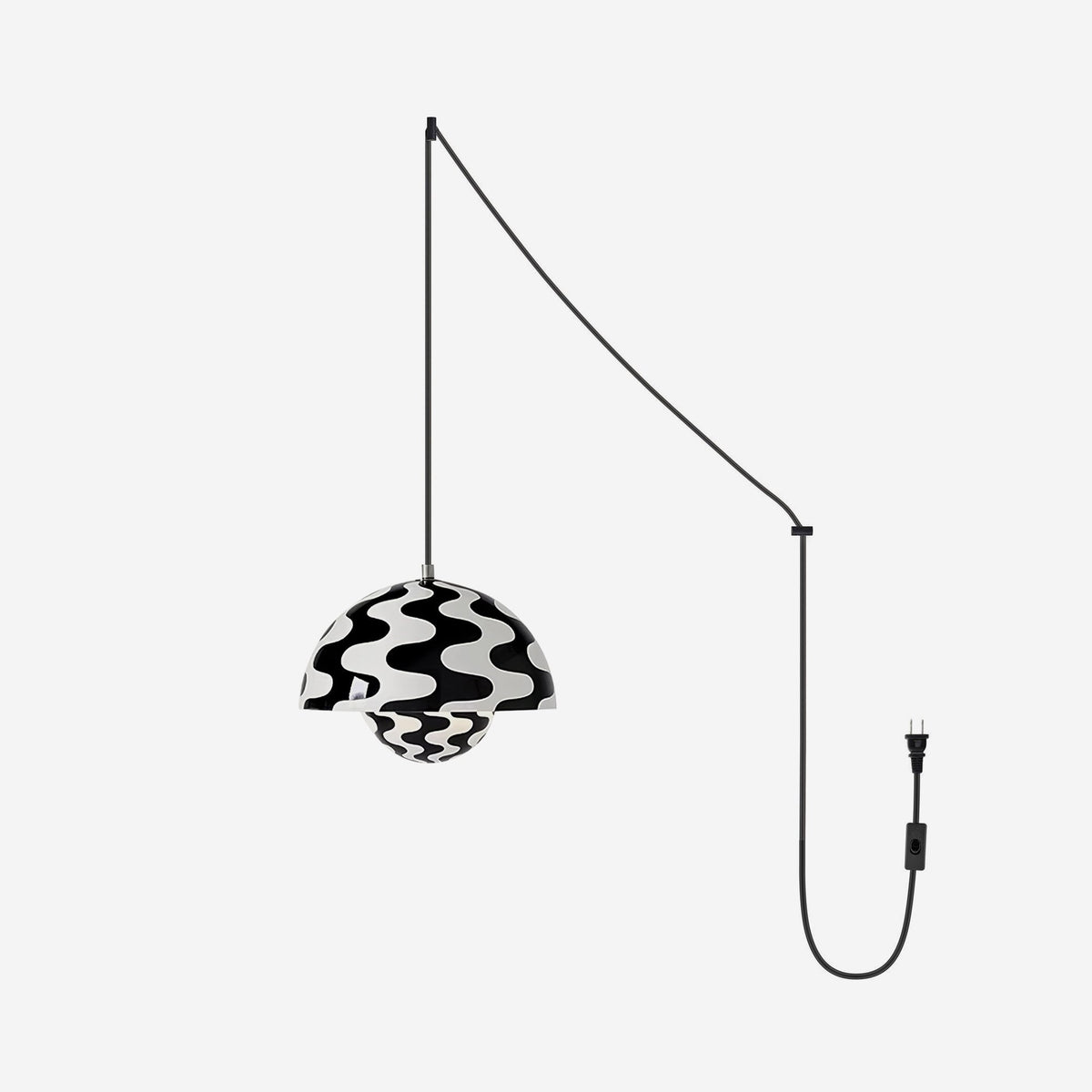 Flowerpot Plug-In Pendant Lamp