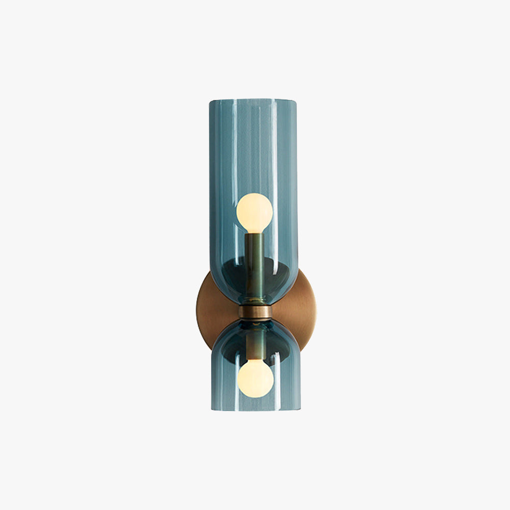 Valentina Cylindrical Glass Wall Sconce