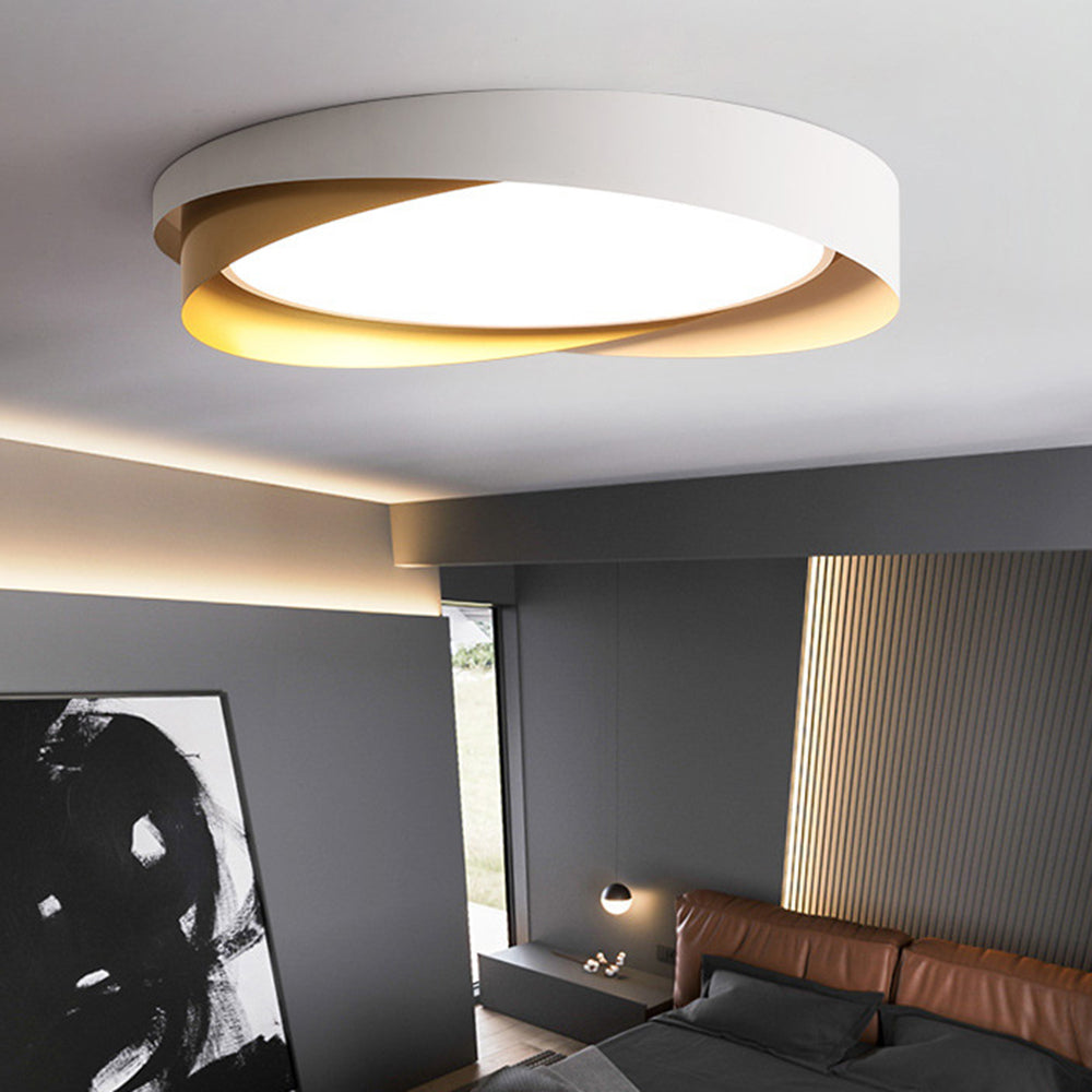 HaloGlow | Elegant Minimalist Flush Mount Ceiling Light Fixture 1