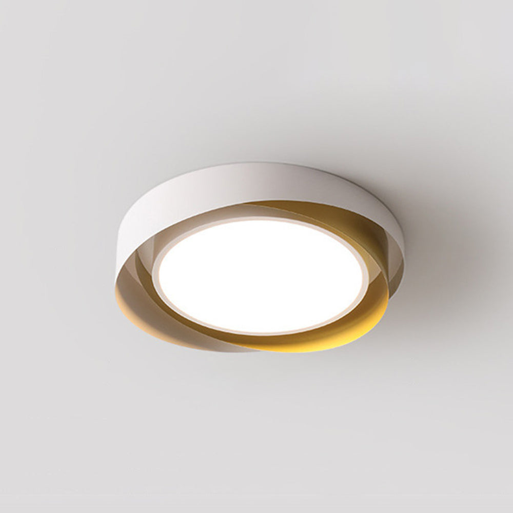 HaloGlow | Elegant Minimalist Flush Mount Ceiling Light Fixture 10