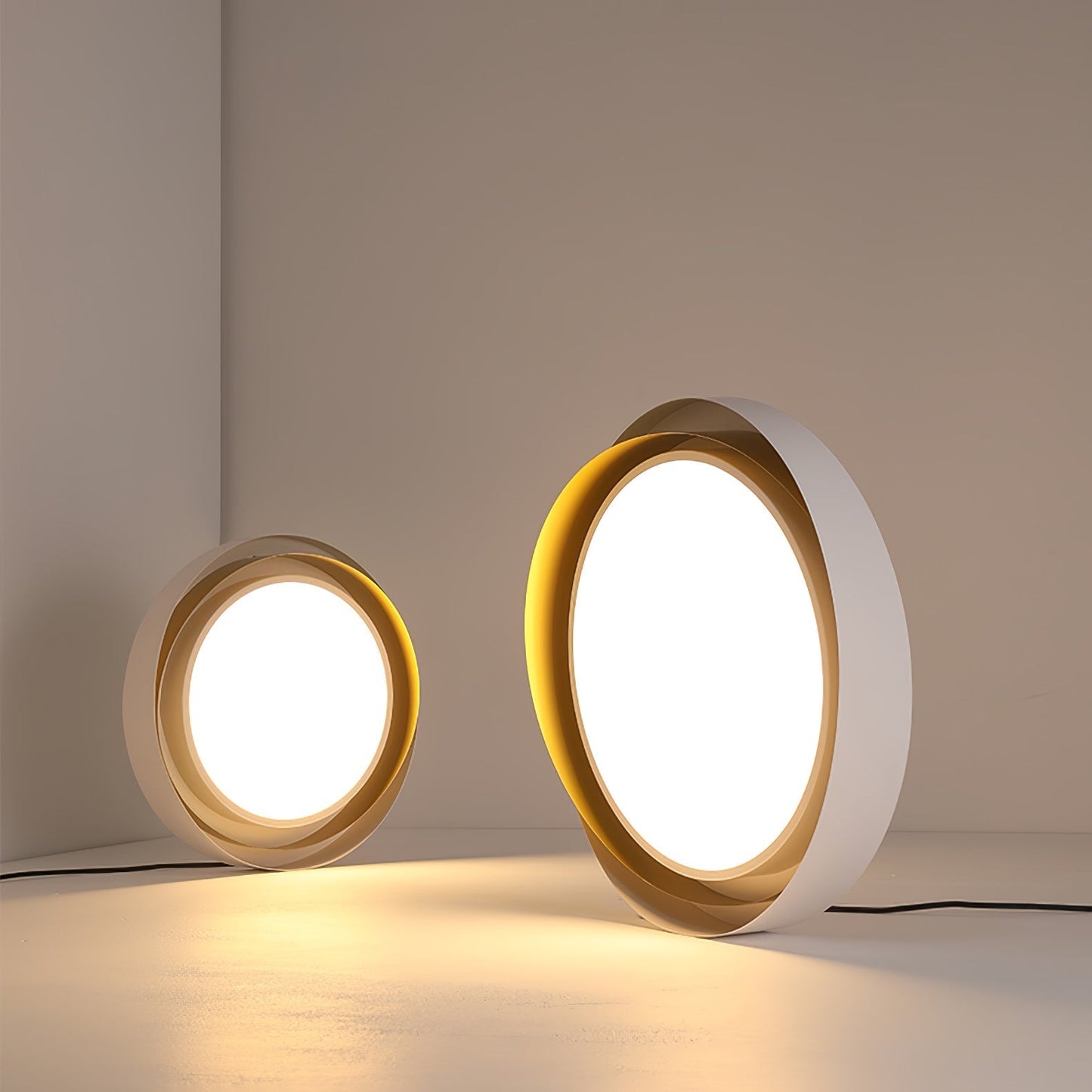 HaloGlow | Elegant Minimalist Flush Mount Ceiling Light Fixture 2