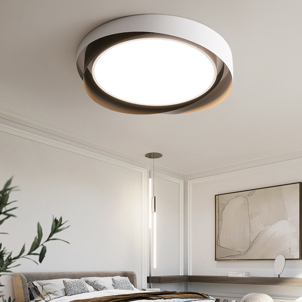HaloGlow | Elegant Minimalist Flush Mount Ceiling Light Fixture 3