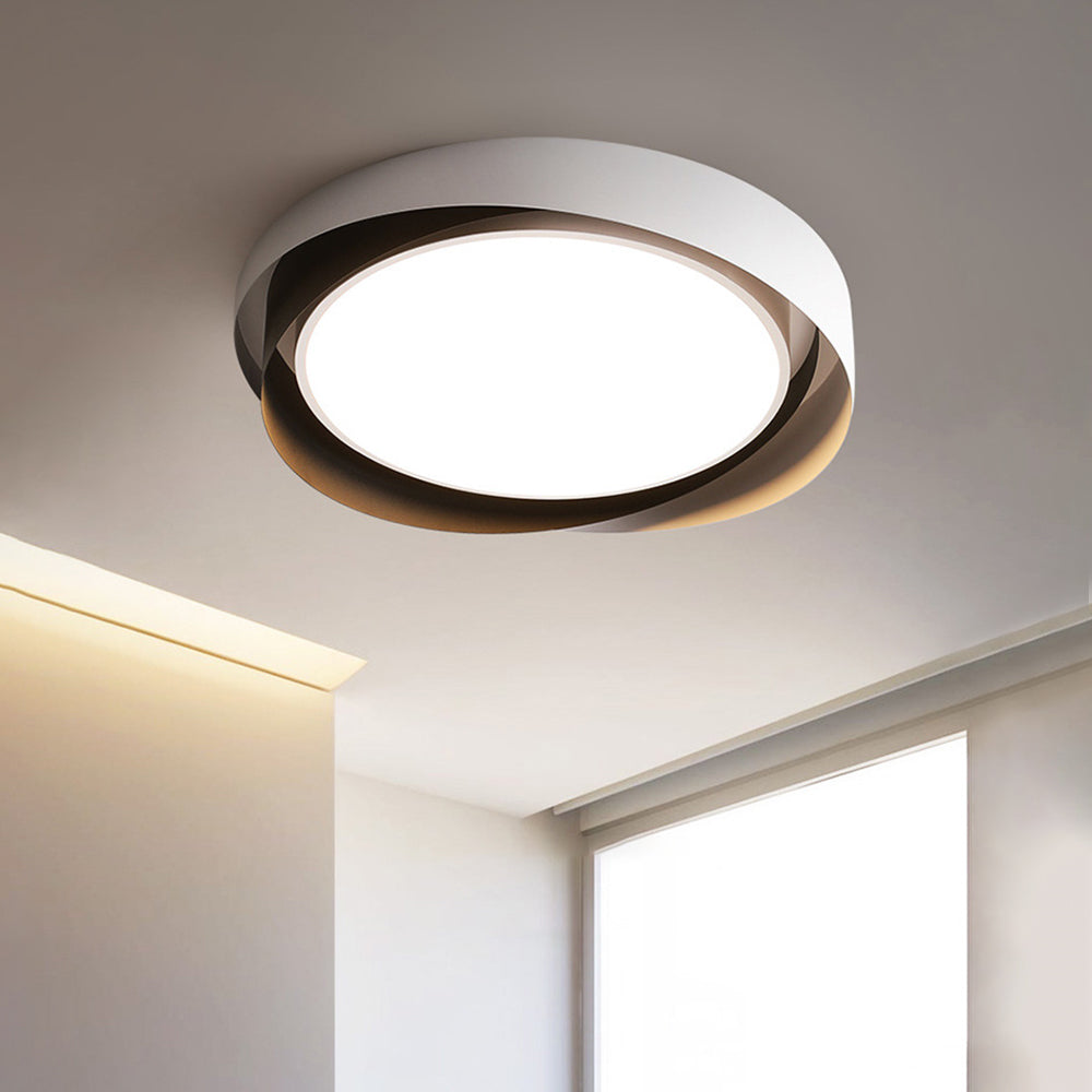 HaloGlow | Elegant Minimalist Flush Mount Ceiling Light Fixture 4