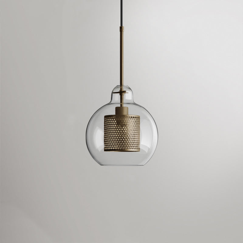 Hessa | Contemporary Pendant Light with Glass Shade & Elegant Design | Perfect for Living Room and Dining Room 14