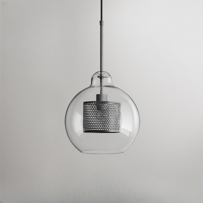 Hessa | Contemporary Pendant Light with Glass Shade & Elegant Design | Perfect for Living Room and Dining Room 9