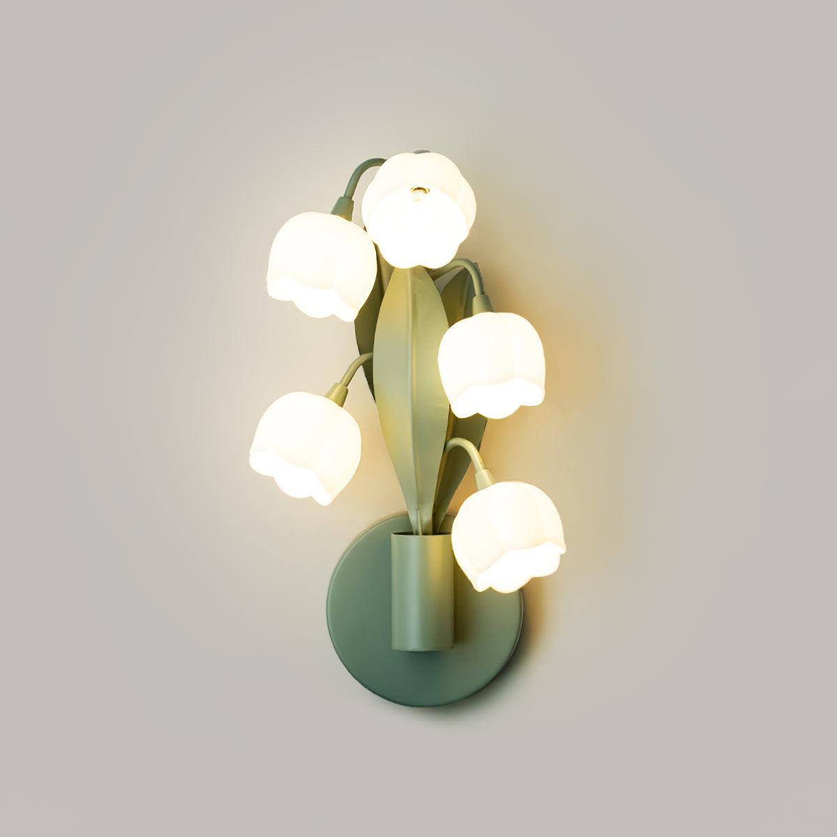Indoor Wall Lamp | Elegant Orchid Design with Soft Lighting | Serene Wall Lights for Tranquil Spaces 0