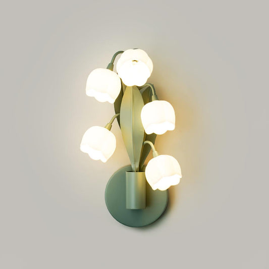 Indoor Wall Lamp | Elegant Orchid Design with Soft Lighting | Serene Wall Lights for Tranquil Spaces 0